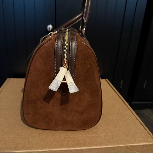 Large coach Rowan in suede - Picture 3 of 4